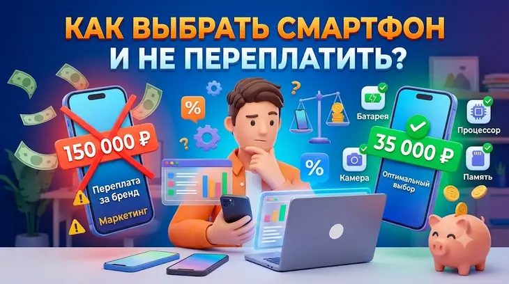 Kak Vybrat Smartfon (9) Сравнение Дорогого Устройства С Переплатой За Бренд И Маркетинг Против Оптимального Варианта Со Всеми Необходимыми Характеристиками (Батарея, Камера, Процессор, Память) По Разумной Цене